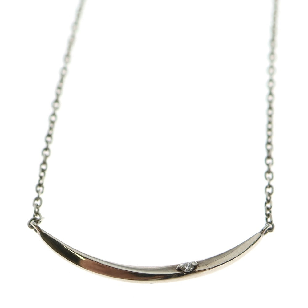 4℃(ヨンドシ－) エターナルアーチ ネックレス チェーン シルバー レディース