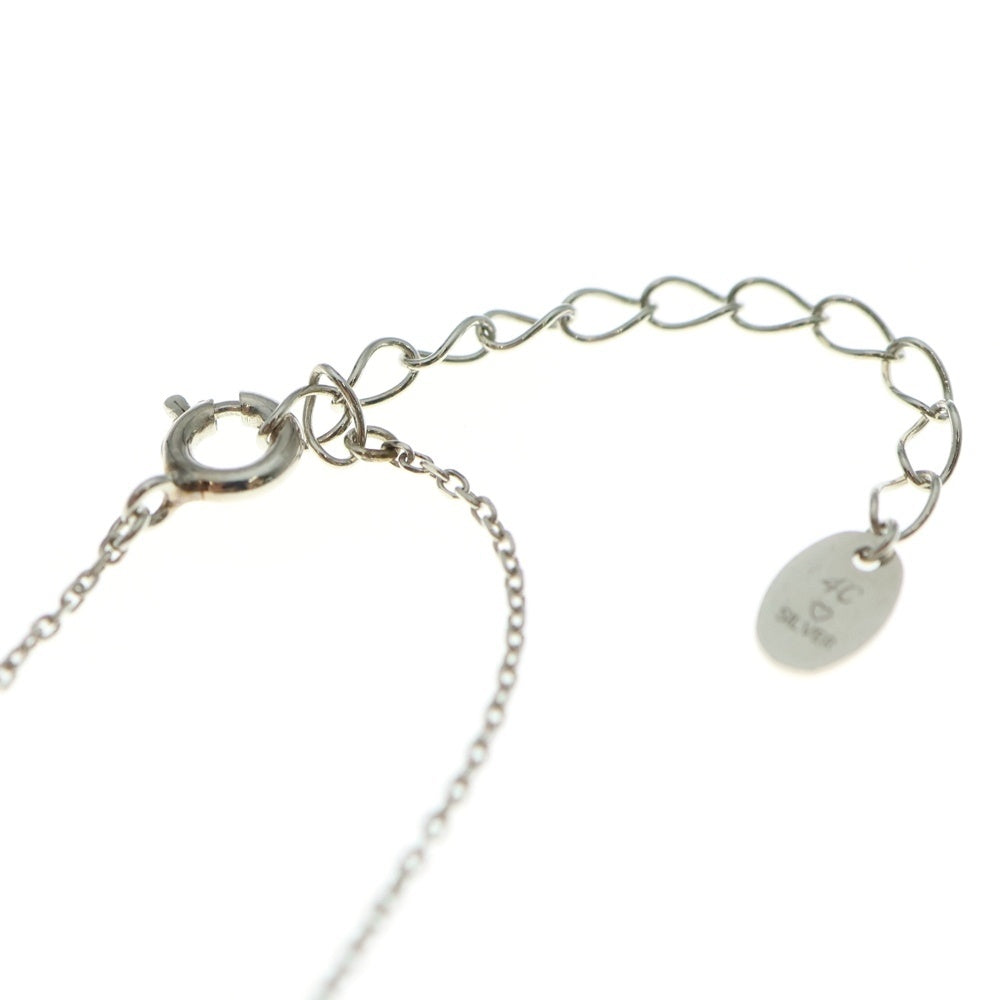 4℃(ヨンドシ－) エターナルアーチ ネックレス チェーン シルバー レディース