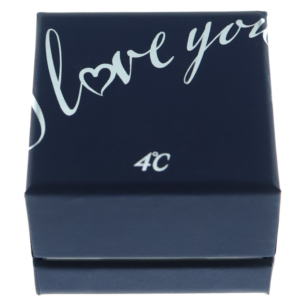 4℃(ヨンドシ－) エターナルアーチ ネックレス チェーン シルバー レディース