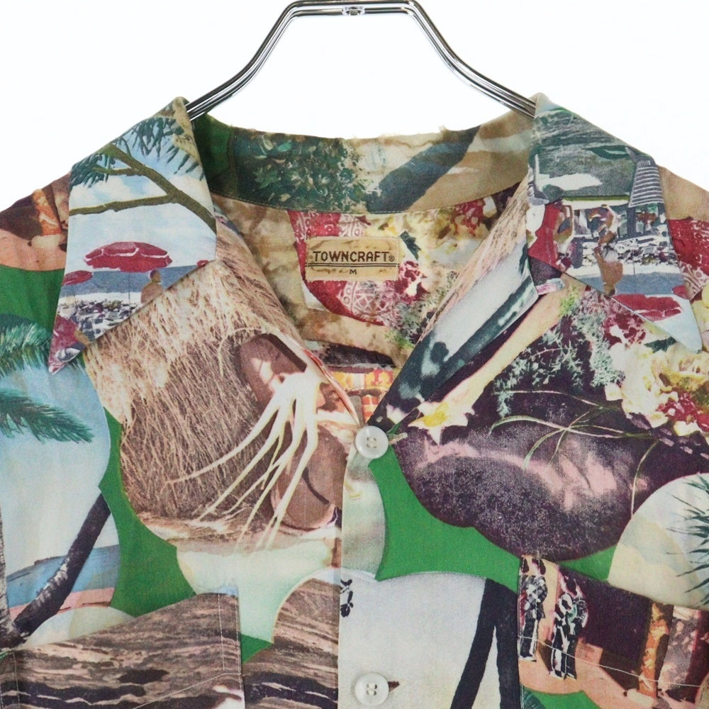 VINTAGE(ヴィンテージ) TOWNCRAFT 総柄 半袖 アロハシャツ