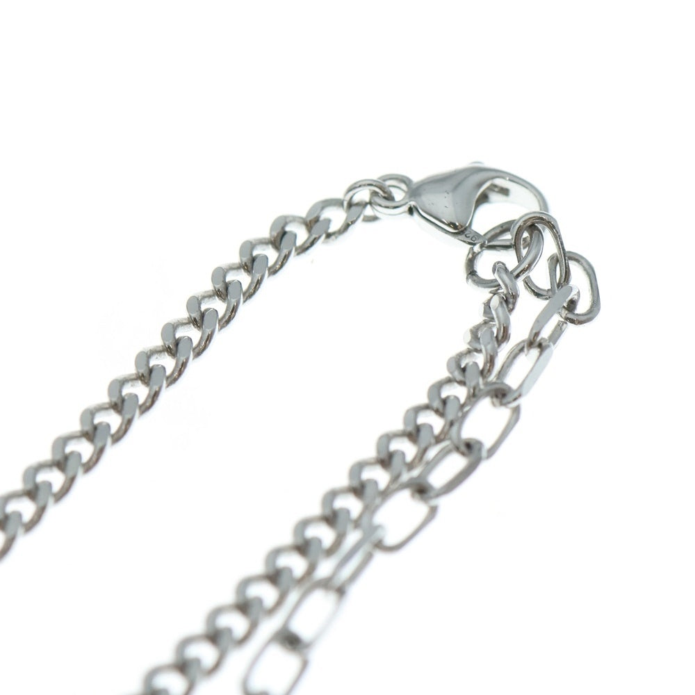 DIOR(ディオール) CD ICON チェーンネックレス シルバー