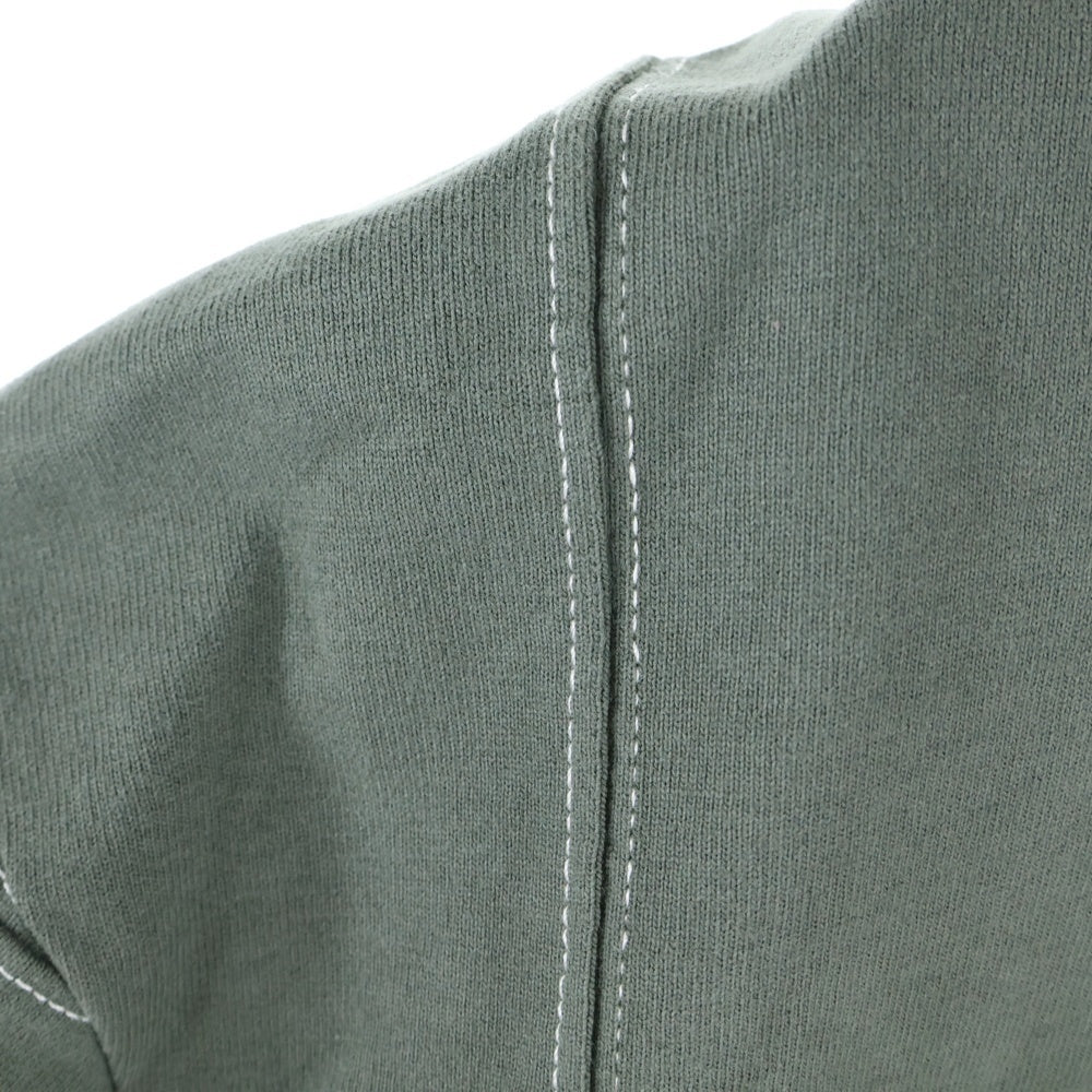 Acne Studios(アクネ ストゥディオズ) フロントロゴ 長袖Tシャツ ポロシャツ グリーン FN-UX-TSHI000142