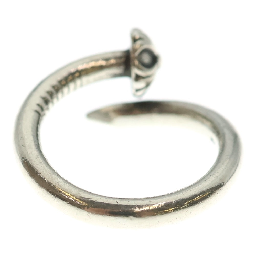 CHROME HEARTS(クロムハーツ) NAIL CRSBALL ネイル クロスボール リング シルバー BCA349