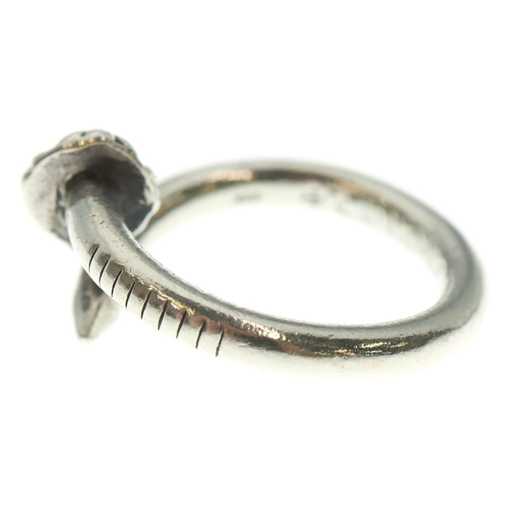 CHROME HEARTS(クロムハーツ) NAIL CRSBALL ネイル クロスボール リング シルバー BCA349