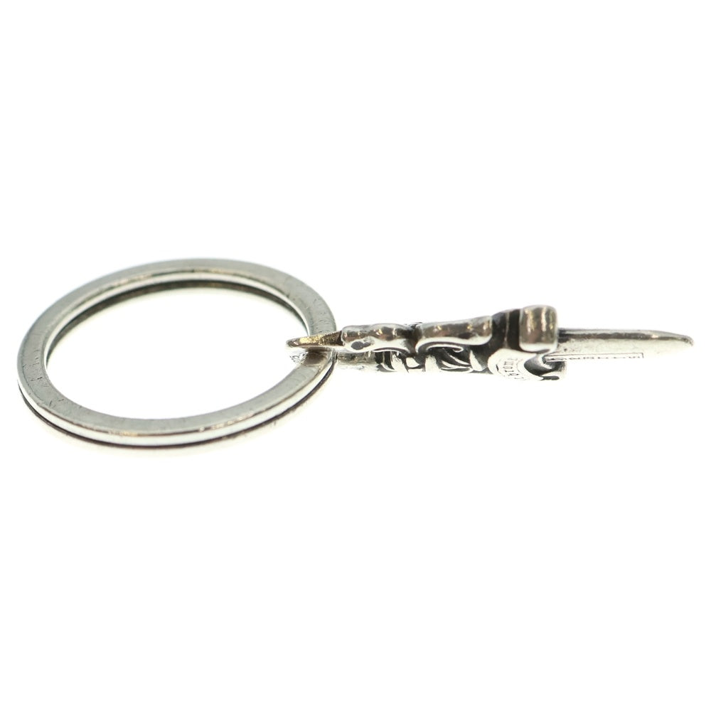 CHROME HEARTS(クロムハーツ) RNG&No5 DGGR キーリング#5ダガー シルバーキーリング