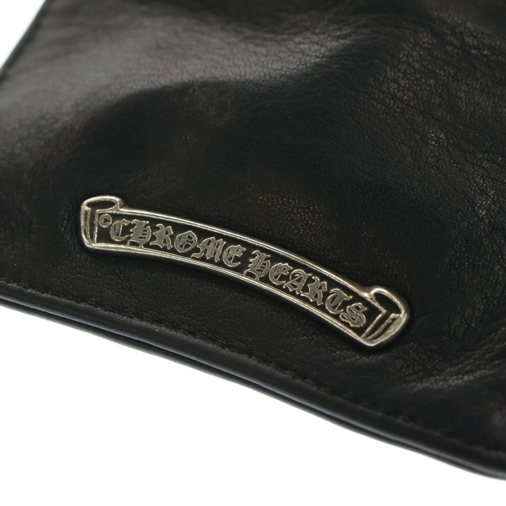 CHROME HEARTS(クロムハーツ) ZPR CHNG 3×4 チェンジパース ジッパーチェンジパース コインケース ブラック