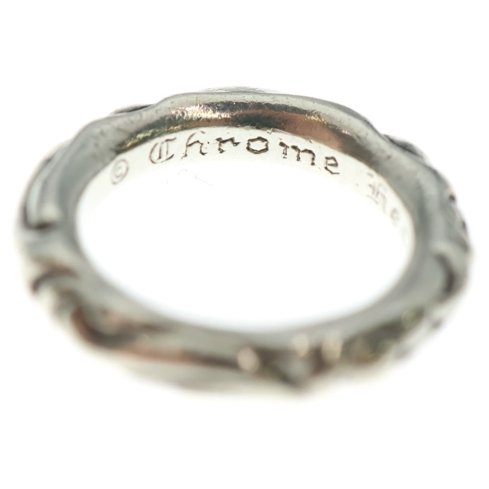 CHROME HEARTS(クロムハーツ) SCRL BAND スクロールバンド リング シルバー BCA351