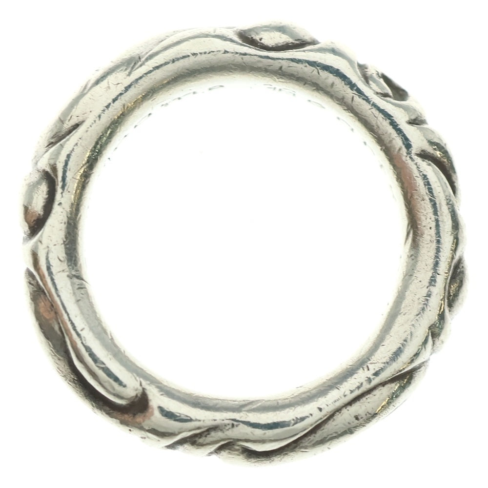 CHROME HEARTS(クロムハーツ) SCRL BAND スクロールバンド リング シルバー BCA351