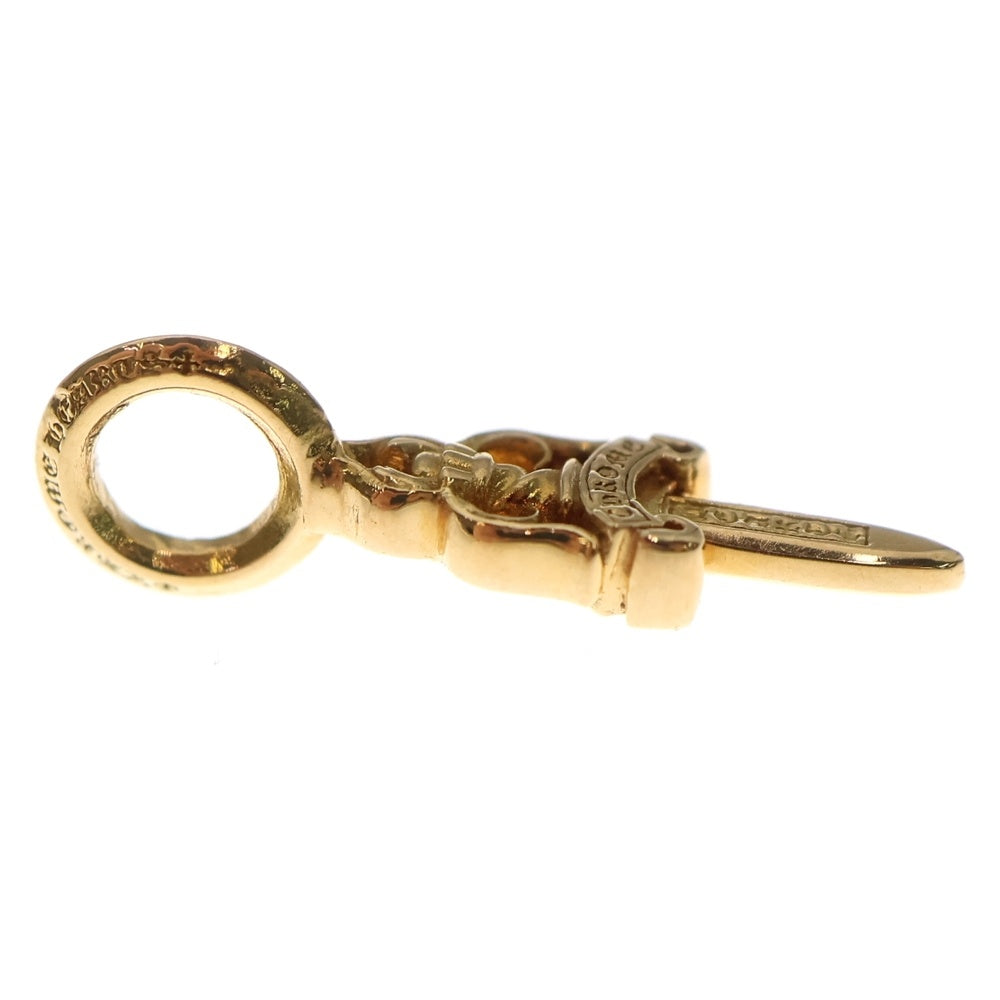 CHROME HEARTS(クロムハーツ) 22K STACK DAGGER V2 ダガースタックチャーム ネックレストップ ゴールド