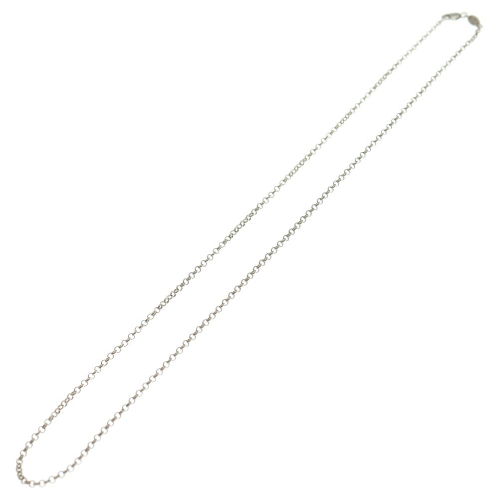 CHROME HEARTS(クロムハーツ) NECKCHAIN R20 ロールチェーンネックレス 20inch シルバー BCA084