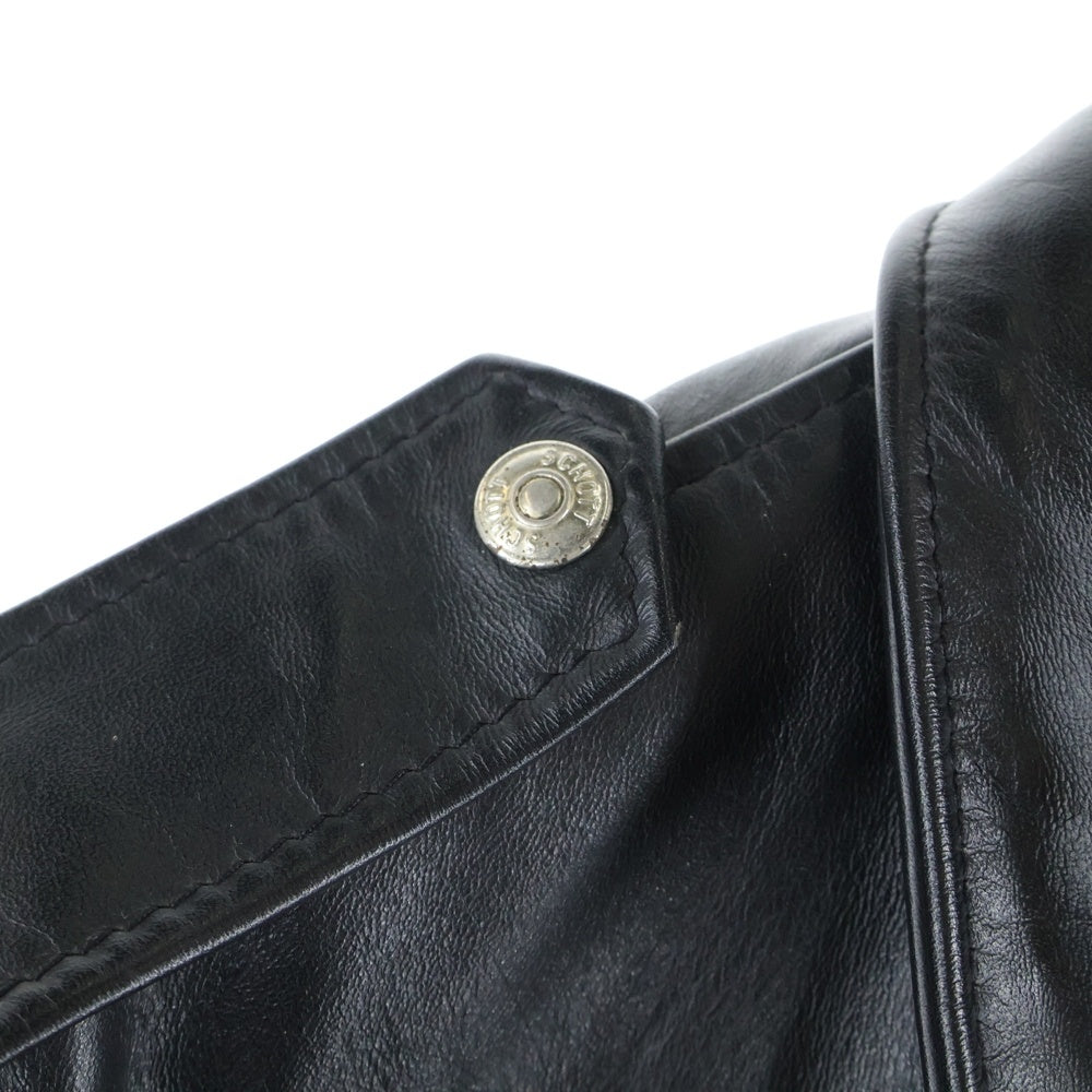 SCHOTT(ショット) A-2 フライト レザージャケット ブラック