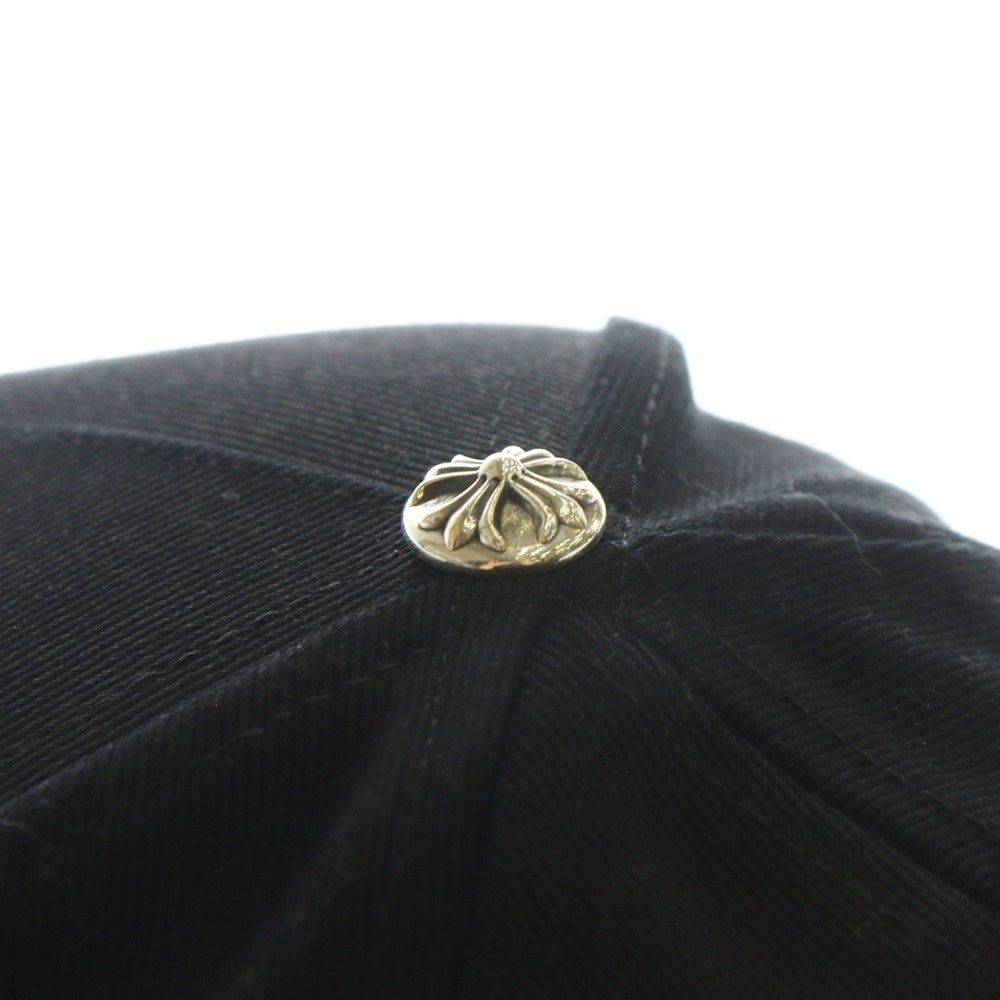CHROME HEARTS(クロムハーツ) TRUCKER CAP トラッカーキャップ RS3刺繍 クロスボールキャップ 帽子 ブラック