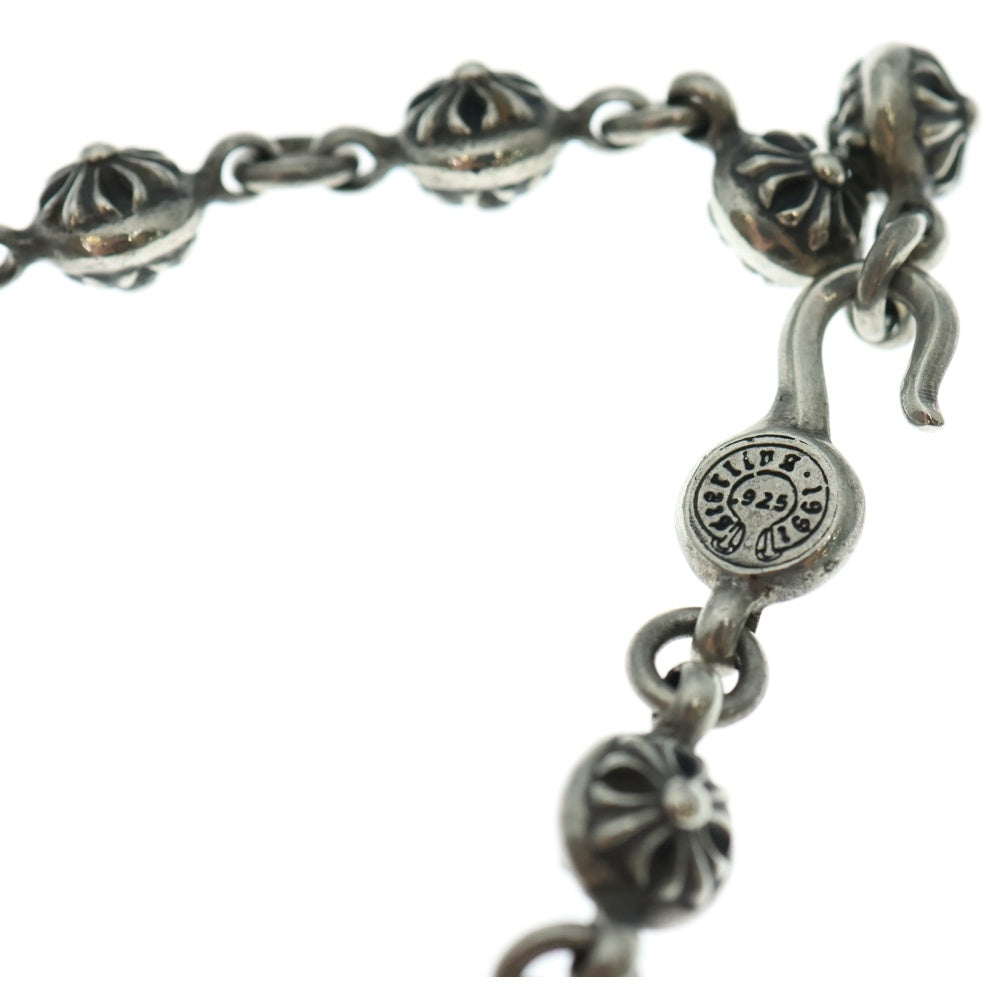 CHROME HEARTS(クロムハーツ) #1 CRSBL CHN FILIG CRS クロスボールチェーン フィリグリークロスXS ネックレス シルバー BCA191