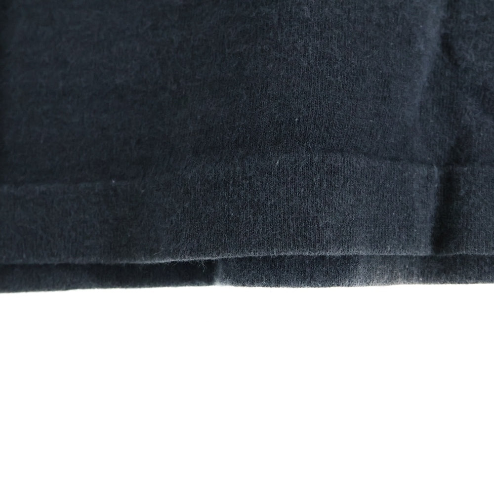 VINTAGE(ヴィンテージ) 90s FASHION VICTIM フロントプリント スカルデザイン 半袖Tシャツ ブラック