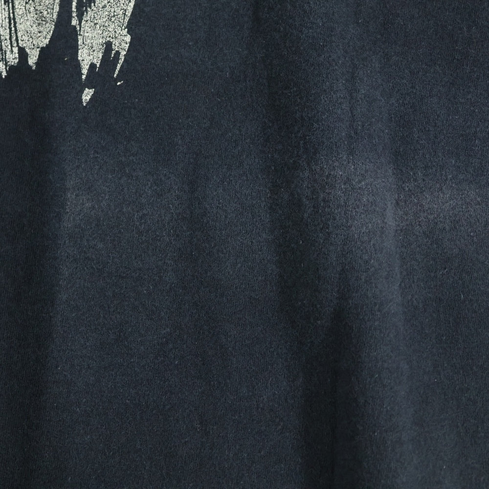 VINTAGE(ヴィンテージ) 90s FASHION VICTIM フロントプリント スカルデザイン 半袖Tシャツ ブラック