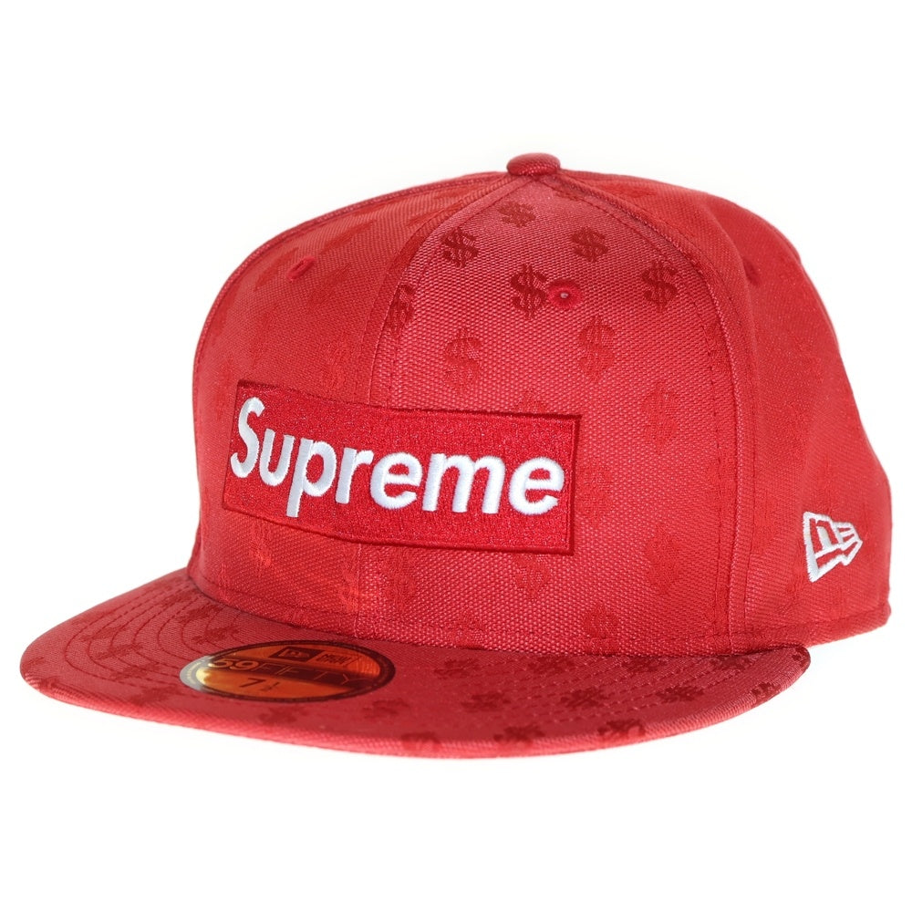 SUPREME(シュプリーム) 18ss × NEW ERA MONOGRAM BOX LOGO モノグラム ボックスロゴ キャップ 帽子 レッド