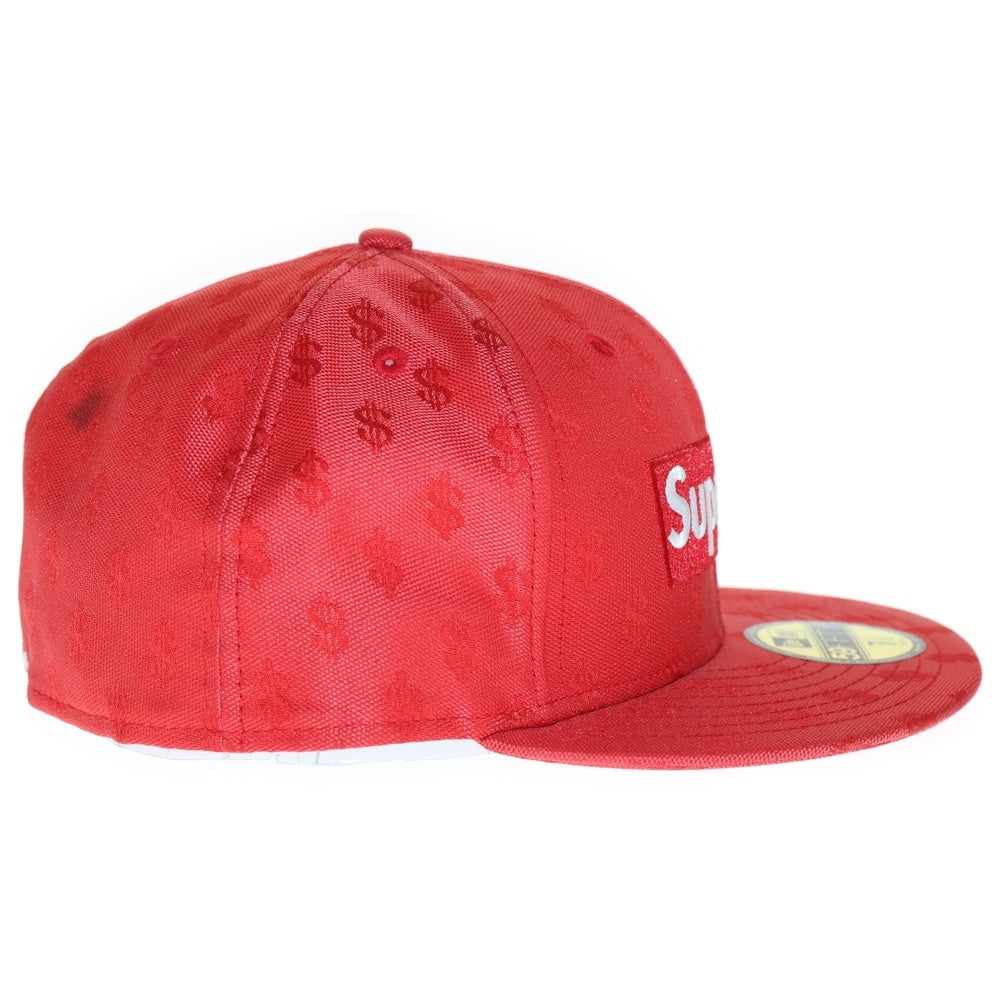 SUPREME(シュプリーム) 18ss × NEW ERA MONOGRAM BOX LOGO モノグラム ボックスロゴ キャップ 帽子 レッド