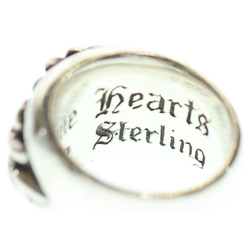 CHROME HEARTS(クロムハーツ) FLRL CRS P DMND フローラルクロス PAVEダイヤ リング シルバー