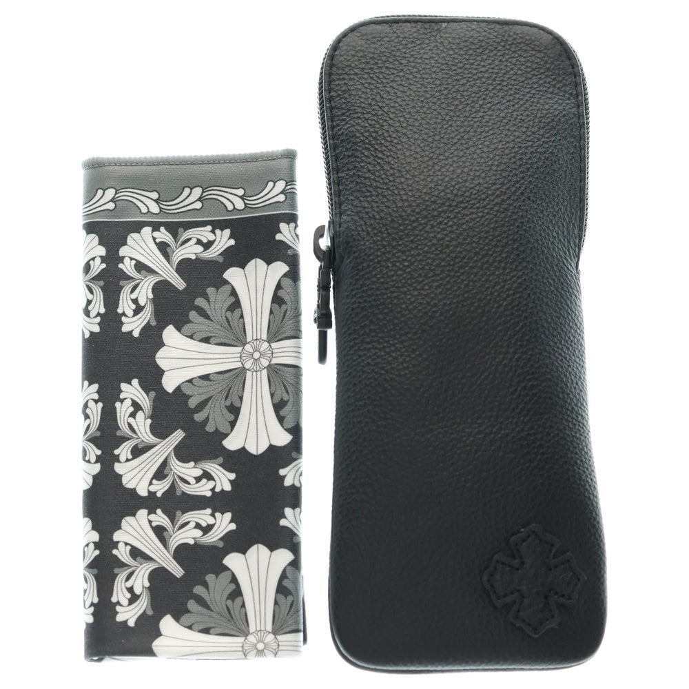 CHROME HEARTS(クロムハーツ) SLUNTRADICTION HALF RIM CH ハーフリムラウンド 眼鏡 メガネ ブラック/ゴールド