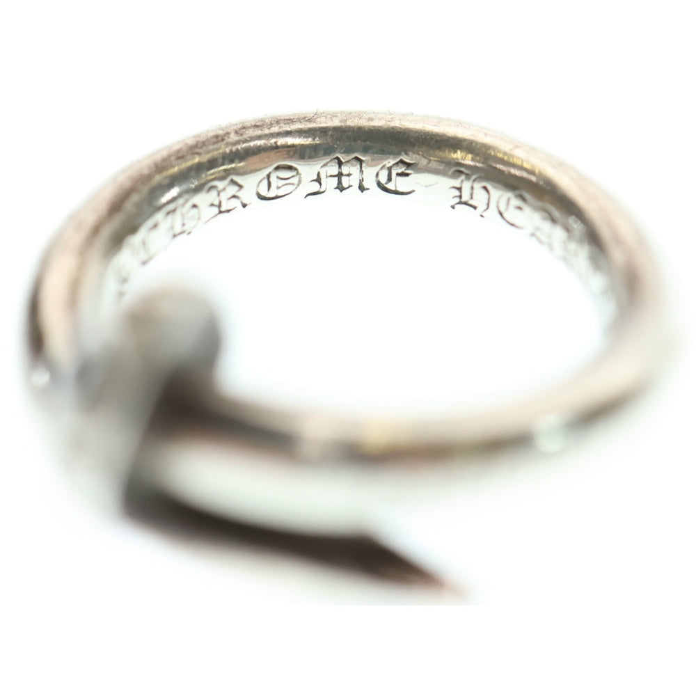 CHROME HEARTS(クロムハーツ) NAIL CRSBALL ネイル クロスボール リング シルバー BCA349