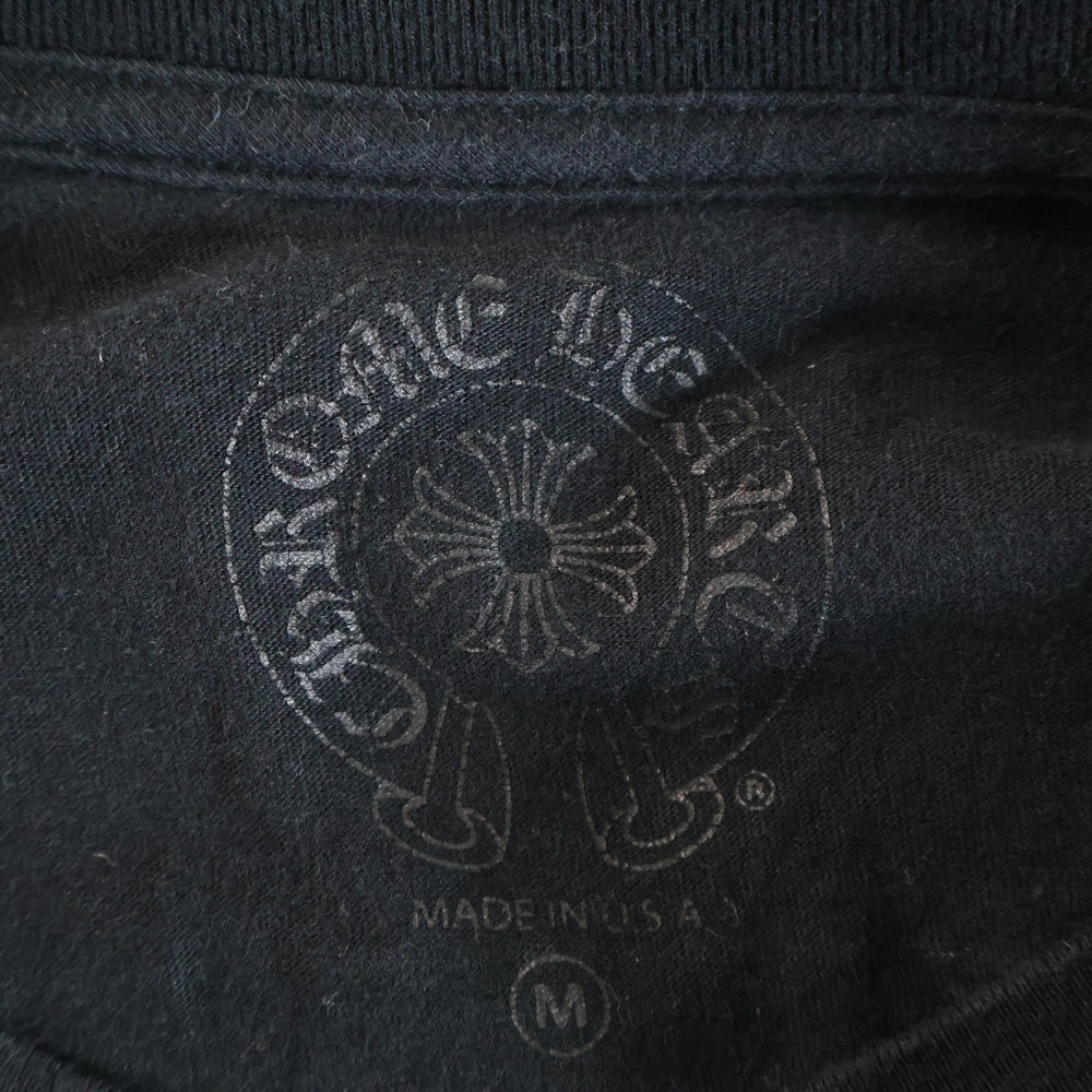 CHROME HEARTS(クロムハーツ) Aspen SCROLL L/S Tee 長袖Tシャツ カットソー ブラック