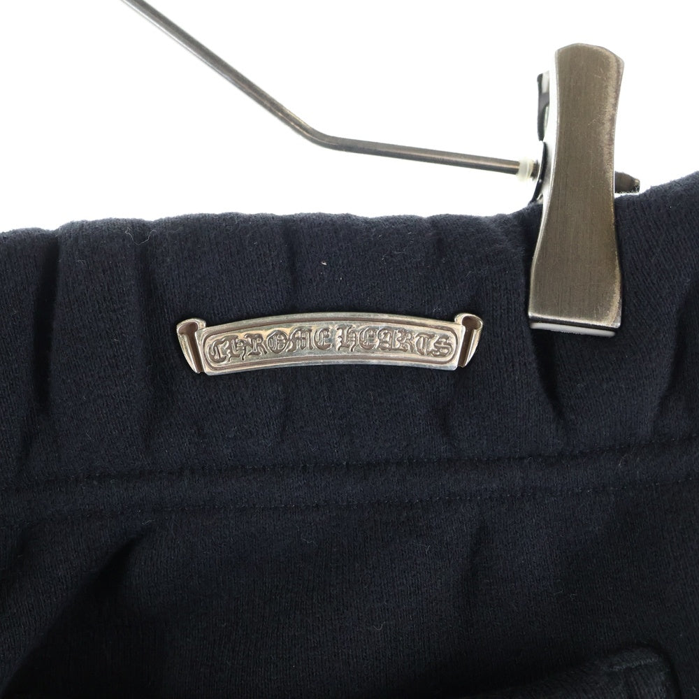 CHROME HEARTS(クロムハーツ) Y NOT 7-11刺繍ロゴ ハーフパンツ ショーツ ブラック
