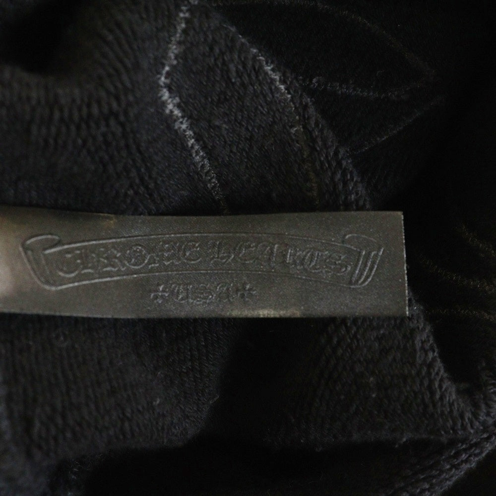 CHROME HEARTS(クロムハーツ) 7-11 HOODIE バックCHロゴ クロス刺繍 プルオーバーパーカー ブラック