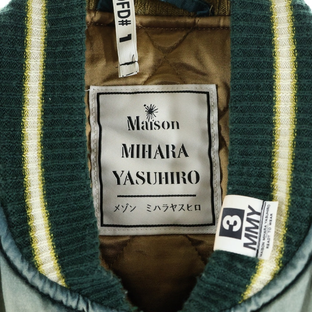 ミハラヤスヒロ　スカジャン　グリーン Maison MIHARA YASUHIRO（メゾン ミハラヤスヒロ）スカジャン - メルカリ