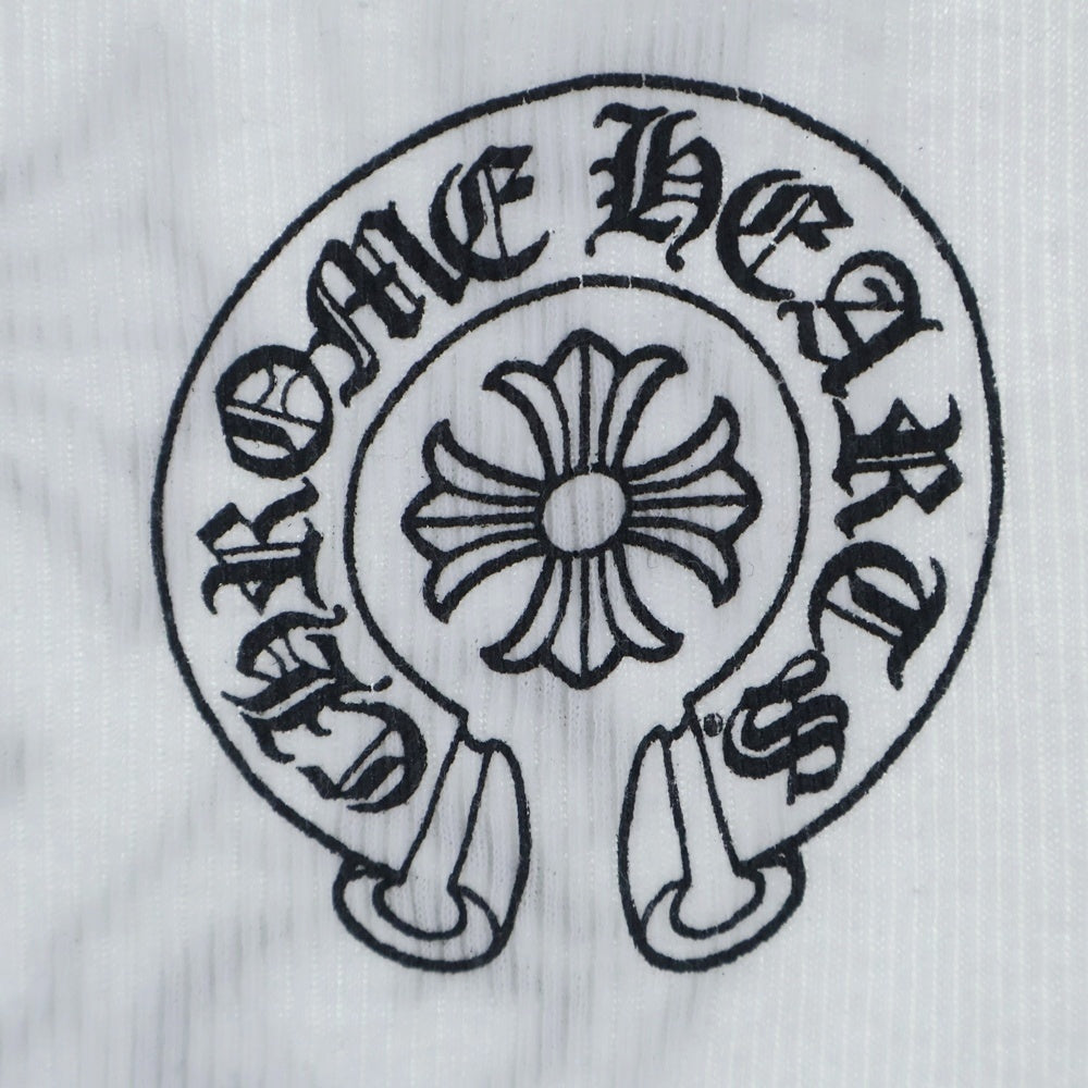 CHROME HEARTS(クロムハーツ) ホースシュープリント リブタンクトップ
