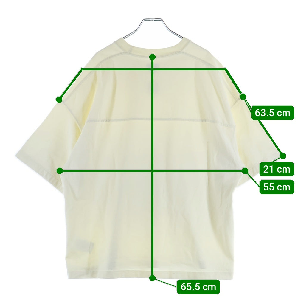 BOTTEGA VENETA(ボッテガヴェネタ) オーバーサイズクルーネックTシャツ 半袖 カットソー ホワイト 783387 VKLZ0