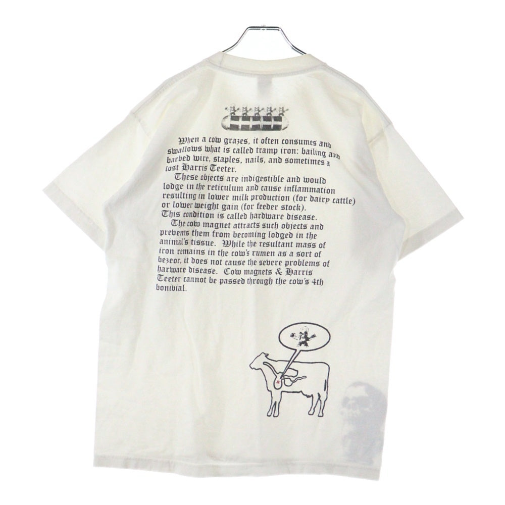 CHROME HEARTS(クロムハーツ) FOTI S/S Tee フォティ プリント 半袖Tシャツ カットソー ホワイト