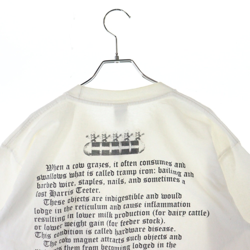 CHROME HEARTS(クロムハーツ) FOTI S/S Tee フォティ プリント 半袖Tシャツ カットソー ホワイト