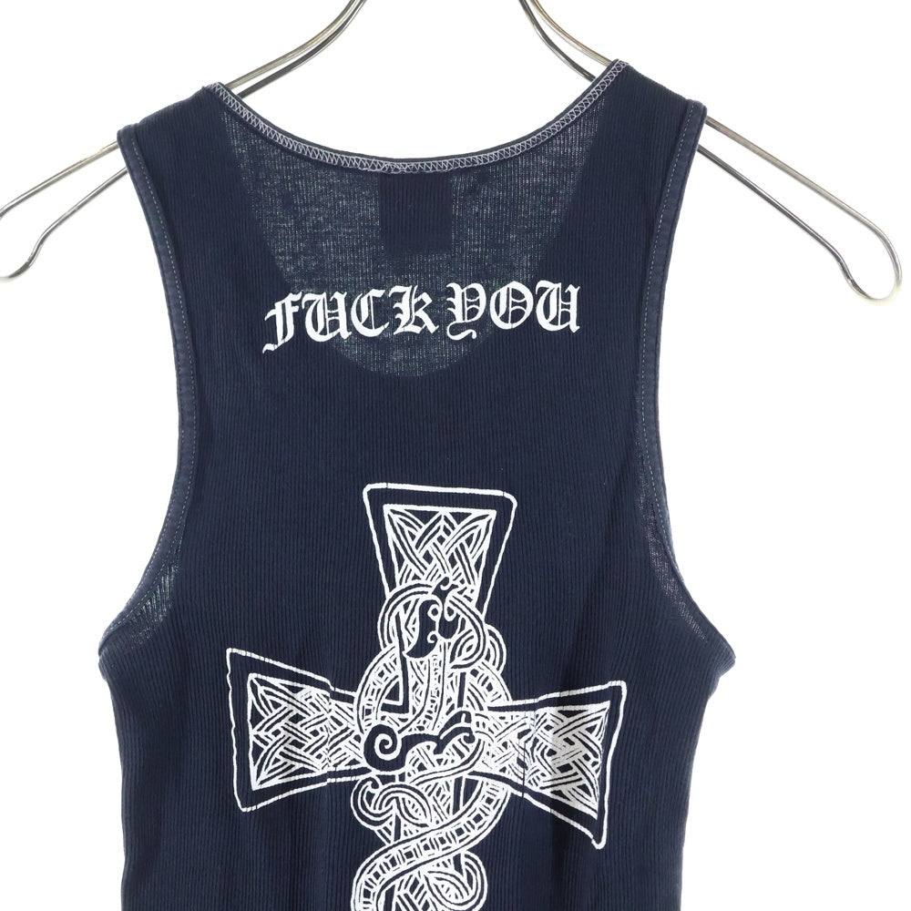 CHROME HEARTS(クロムハーツ) OLD TANK TOP ケルティック クロス タンクトップ ノースリーブ ブラック