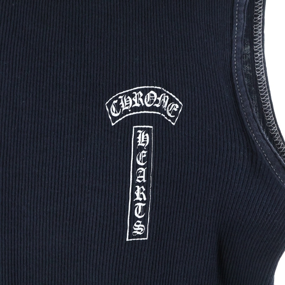 CHROME HEARTS(クロムハーツ) OLD TANK TOP ケルティック クロス タンクトップ ノースリーブ ブラック