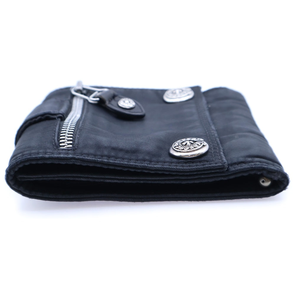 CHROME HEARTS(クロムハーツ) 3 FOLD NYLON WALLET 3 フォールド ナイロンウォレット ブラック