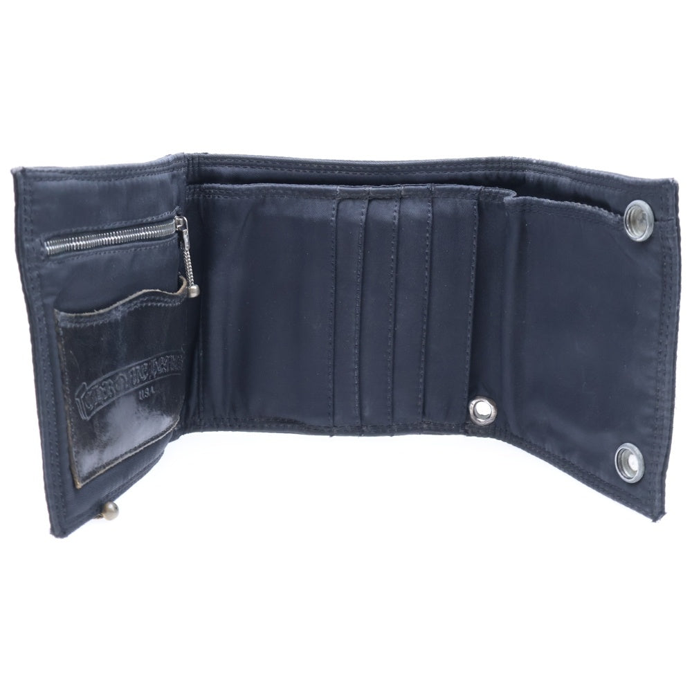 CHROME HEARTS(クロムハーツ) 3 FOLD NYLON WALLET 3 フォールド ナイロンウォレット ブラック