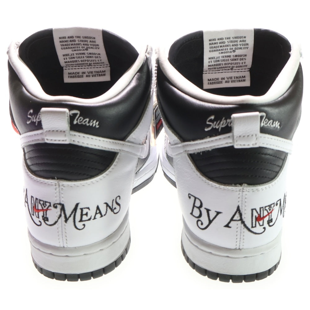 NIKE SB(ナイキエスビー) 22SS × SUPREME DUNK HIGH BY ANY MEANS DN3741-002 シュプリーム ダンク バイ エニー ミーンズ ハイカットスニーカー US8/26cm