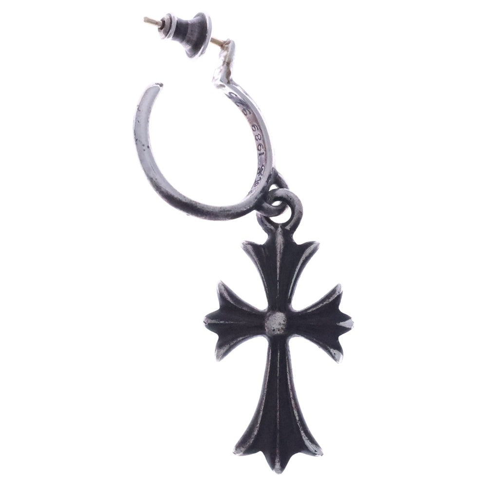 CHROME HEARTS(クロムハーツ) TINY CH CROSS タイニーCHクロス フープピアス シルバー BCA115