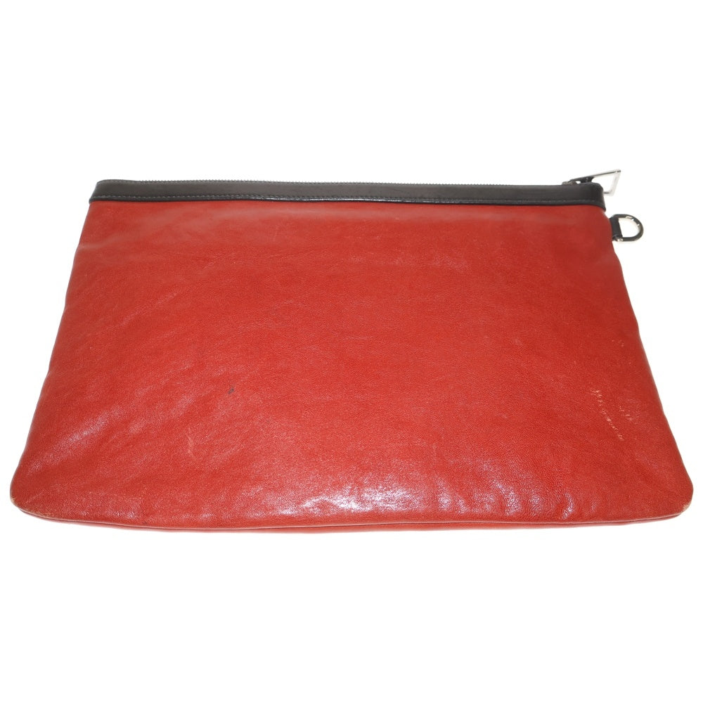 JIMMY CHOO(ジミーチュウ) スタースタッズ クラッチバッグ レッド