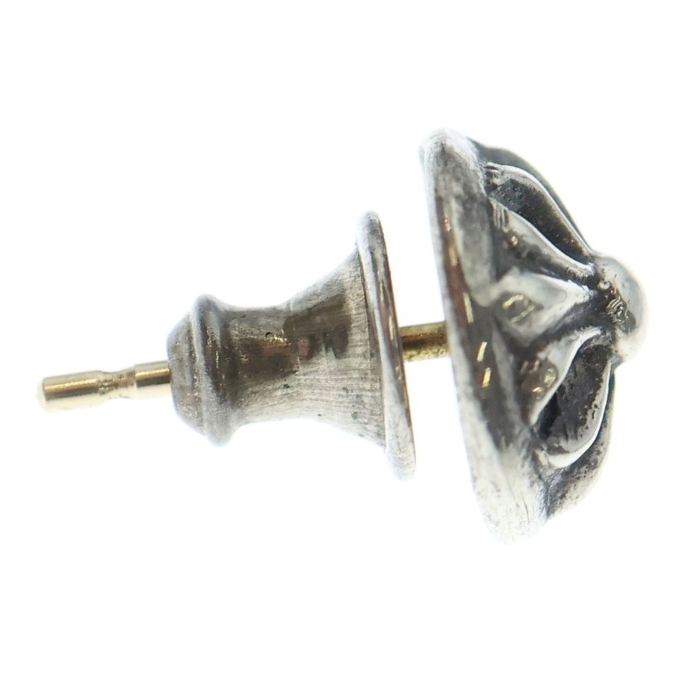 CHROME HEARTS(クロムハーツ) STUD CRSBLL クロスボールスタッドピアス シルバー BCA110