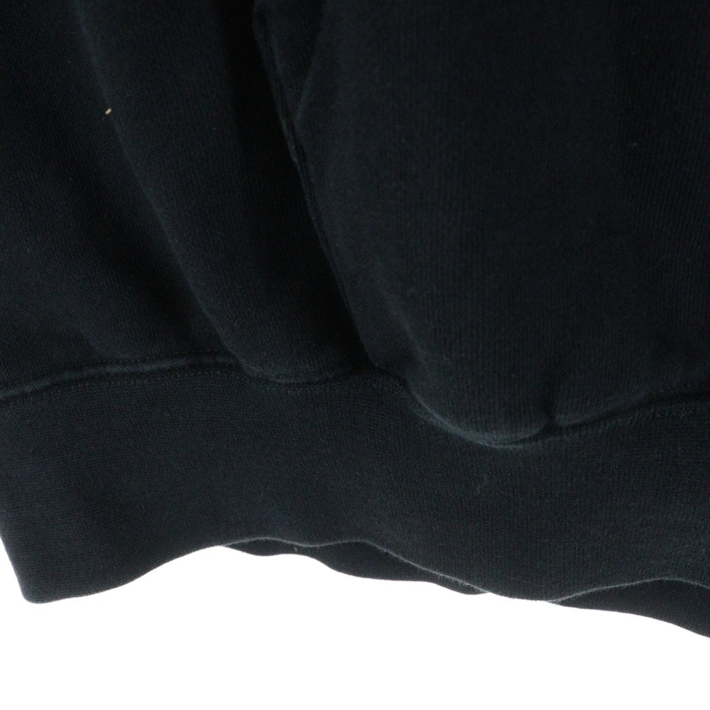 ESSENTIALS FEAR OF GOD(エッセンシャル フィアオブゴッド) オーバーサイズ半袖プルオーバーパーカー ブラック