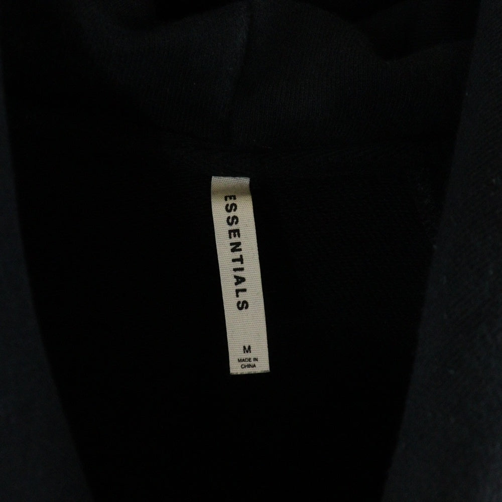 ESSENTIALS FEAR OF GOD(エッセンシャル フィアオブゴッド) オーバーサイズ半袖プルオーバーパーカー ブラック