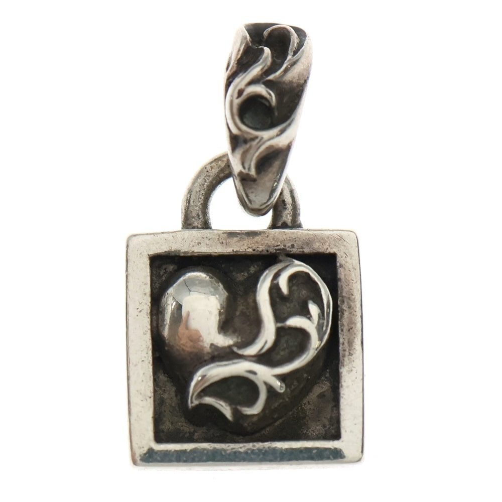 CHROME HEARTS(クロムハーツ) FRAMED HEART フレームドハート チャーム ペンダントトップ シルバー BCA273