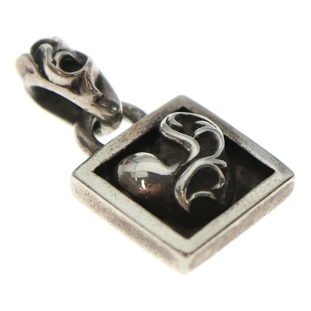 CHROME HEARTS(クロムハーツ) FRAMED HEART フレームドハート チャーム ペンダントトップ シルバー BCA273