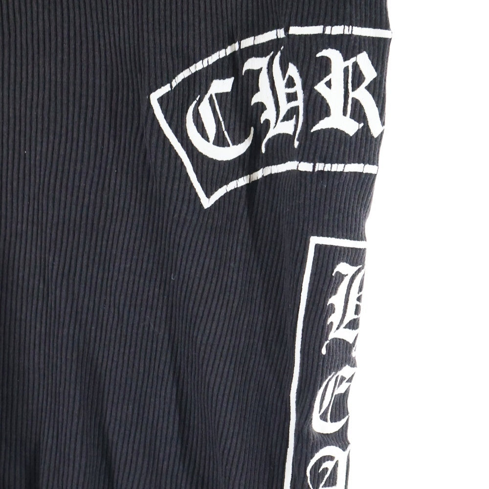 CHROME HEARTS(クロムハーツ) OLD Side T BAR TANK TOP オールド サイド Tバー タンクトップ ブラック