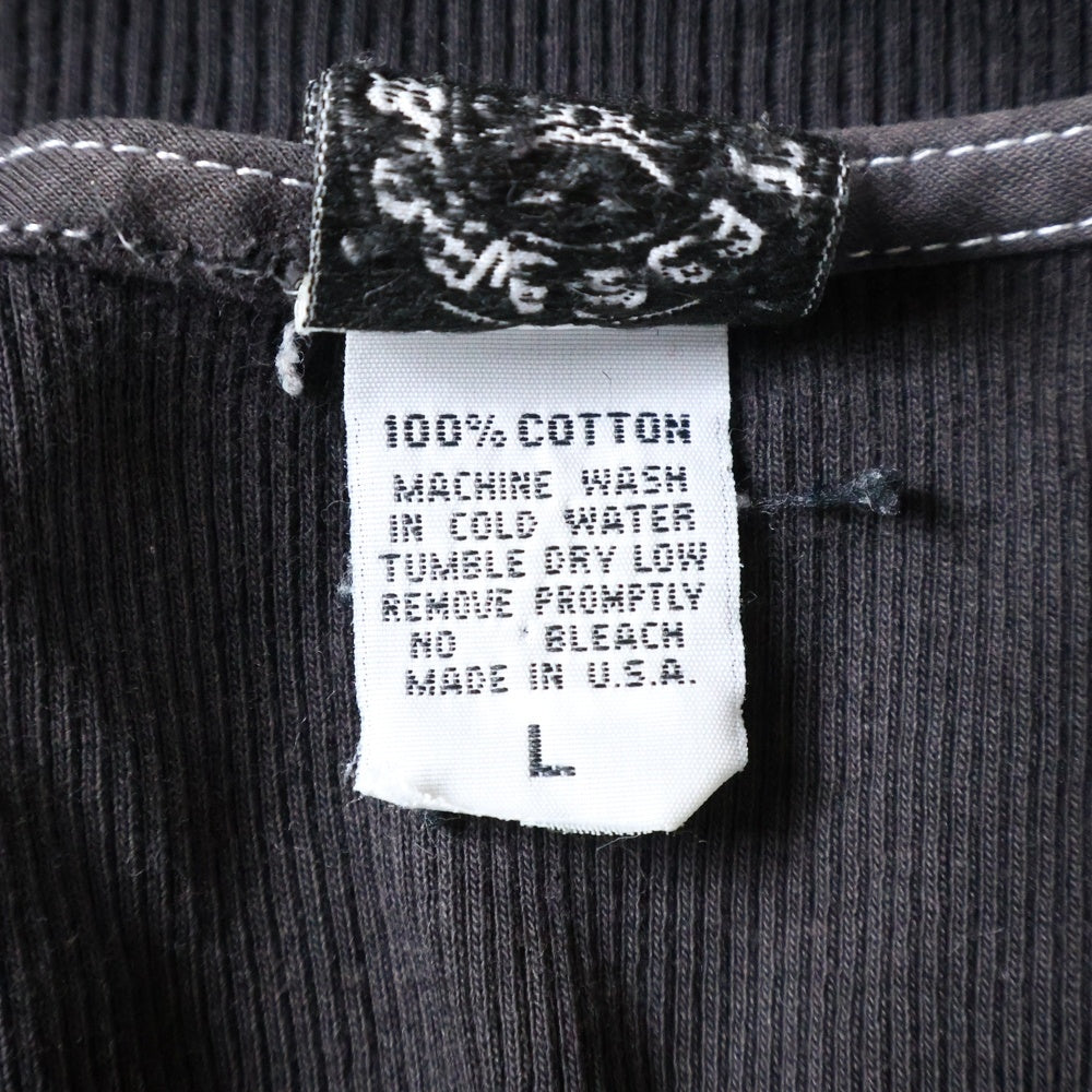 CHROME HEARTS(クロムハーツ) OLD Side T BAR TANK TOP オールド サイド Tバー タンクトップ ブラック