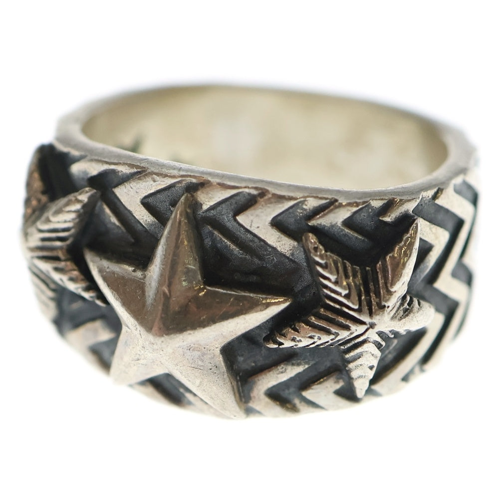 CODY SANDERSON(コディーサンダーソン) Wave Gear 3 Stars ウェーブギア 3スター リング シルバー