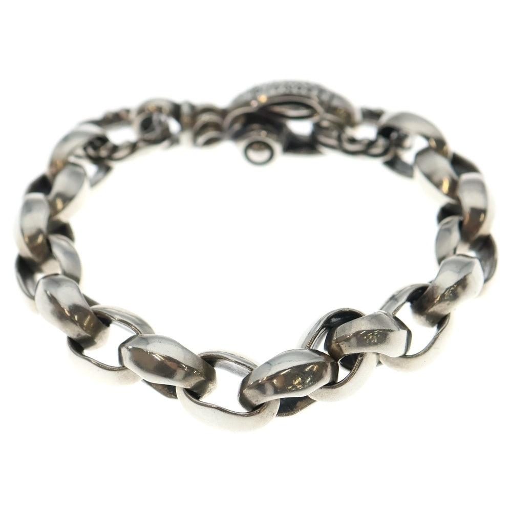 LEONARD KAMHOUT(レナードカムホート) クレーンサークル シルクリンクブレスレット シルバー