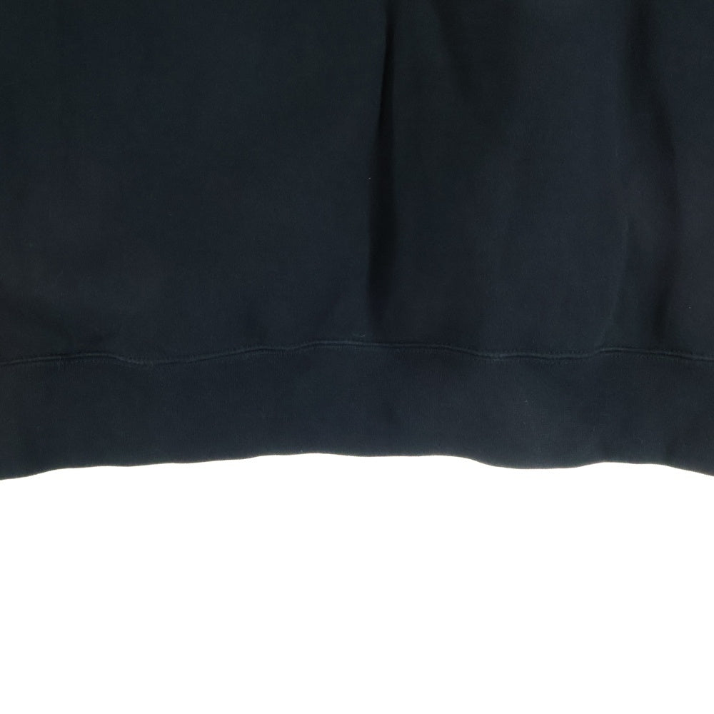 ESSENTIALS FEAR OF GOD(エッセンシャル フィアオブゴッド) フロントロゴプリント プルオーバーパーカー フーディー ブラック