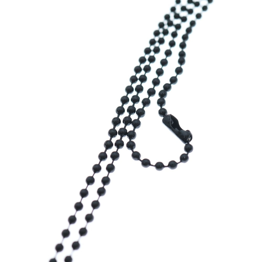 CHROME HEARTS(クロムハーツ) RUBBER CH CRS SML ラバーネックレス ブラック